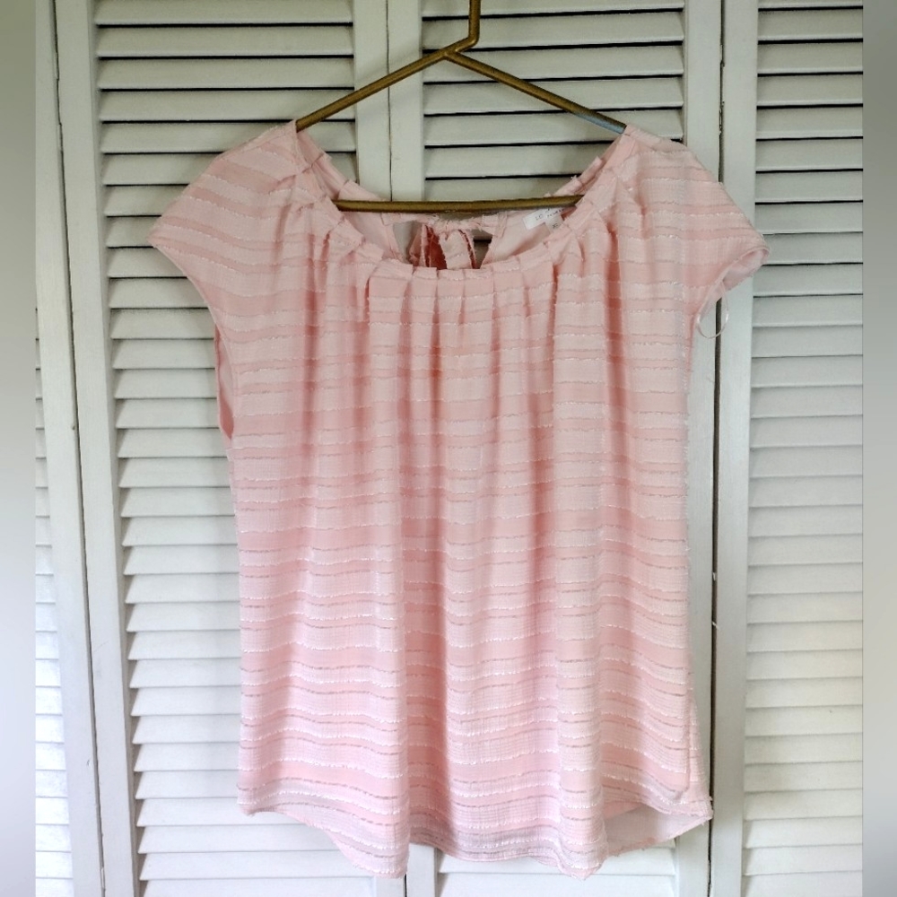 Lauren Conrad Cap Sleeve Blouse